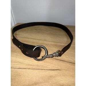 Vintage Black Garter Belt Hip Waist Retro Western Boho Hobo Navajo Italy Sz L‎